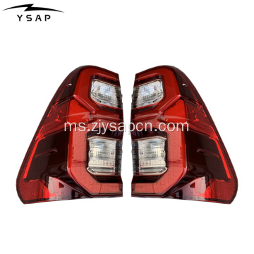 2021 Hilux LED Tail Lampu Lampu Merah Merah